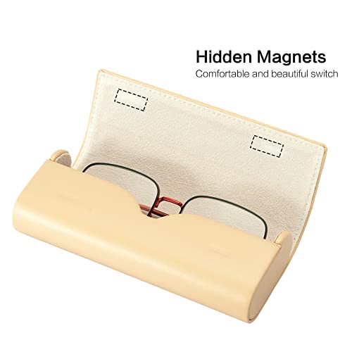 Image of Vemiss Hard Shell Eyeglass Cases, Lightweight Portable Glasses Case for Women Men