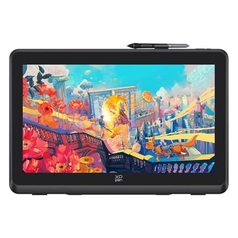 XPPen Artist 22 Plus 130% sRGB Drawing Tablet with Screen, 16.7 Million Colors Art Tablet with 16384 Pressure Stylus, Full Laminated, Anti-Glare Display Computer Graphic Tablet (22 inch) Cover