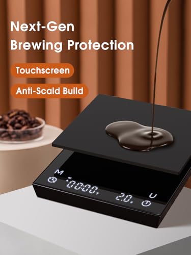 BITAMOM Espresso Scale with Auto Timer and Flow Rate