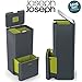 Joseph Joseph Intelligent Waste Totem Kitchen Trash Can and Recycle Bin Unit