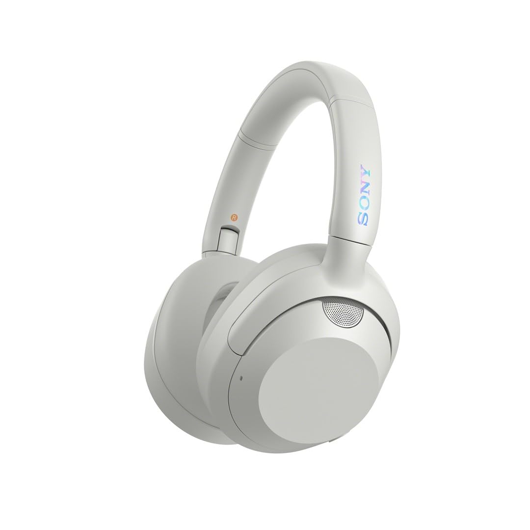 Sony ULT WEAR Over Ear Wireless Noise Canceling Headphones with ULT Sound, Massive Bass, Clear Call Quality, Up to 30hr Battery Life, Alexa & Google Assistant, iOS & Android (Off-White)