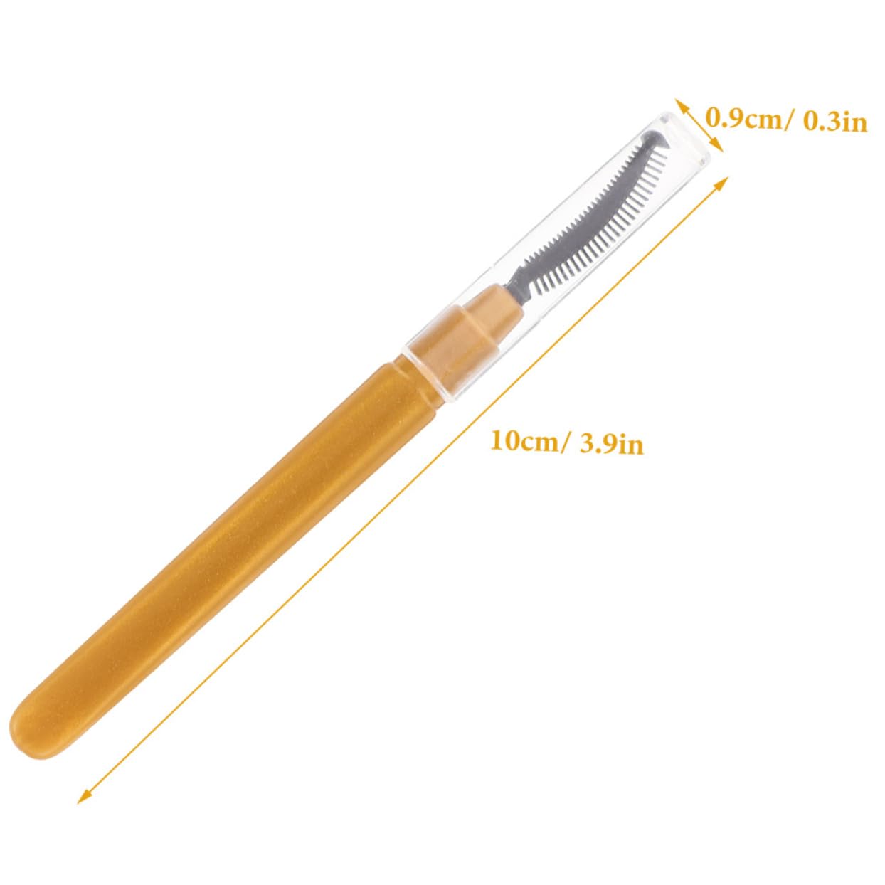 BESTYASH Travel-ready 8pc Silicone Mascara Brush Set Soft Eyelash Brush Eyelash Wand Lash Applicator Eyebrow Essential Makeup Tool