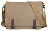  Herren Schultertasche Tasche ATLAS Braun MBG9174-250