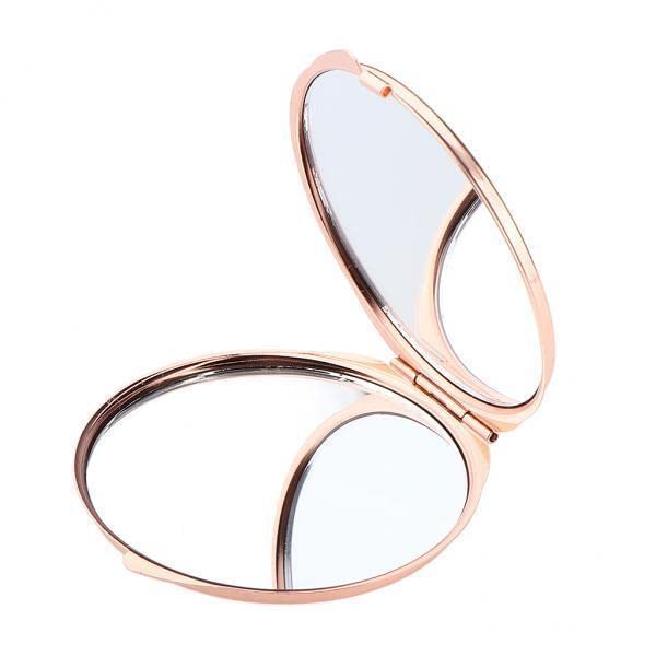 Bnf® 15xDual Side Makeup Mirror Dormitory Bathroom Round Folding Mirrors Rose Golden Health & Beauty Makeup Makeup Tools & Accessories Makeup Mirrors-image-3