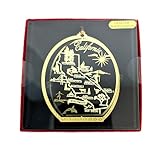 California State Brass Christmas ORNAMENT San Francisco LA Hollywood San Diego Famous Landmarks