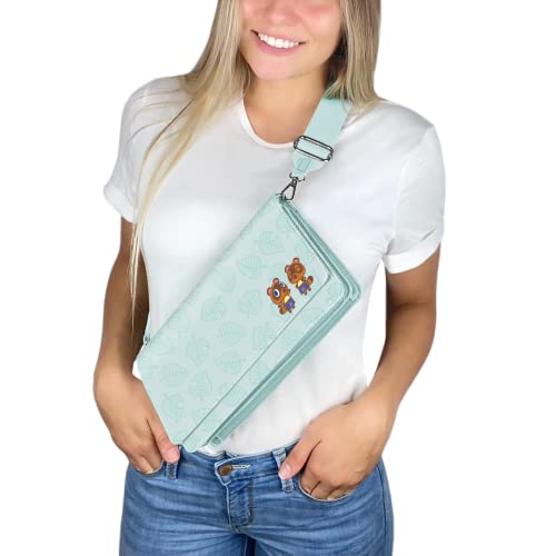 Controller Gear Animal Crossing Nintendo Switch & Switch Lite Sling Bag (Mint Leaves) #TOP1