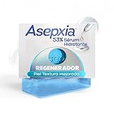 Asepxia Jabón en barra Regenerante jabón facial y corporal 53% Serum Hidratante 100g