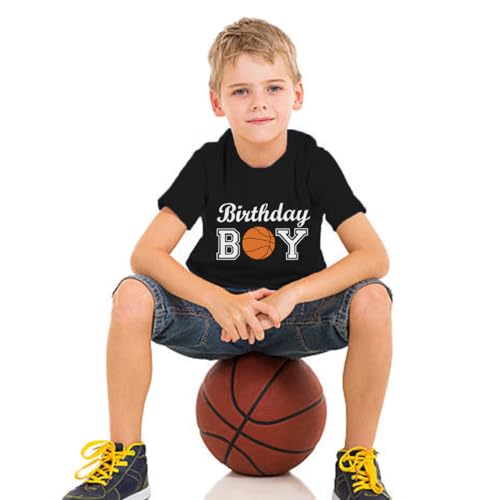 Birthday Boy Shirts Baseball/Basketball/Football Birthday Tshirts 2nd 3rd 4th 5th 6th 7th 8th 9th4