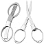 2pcs Silver