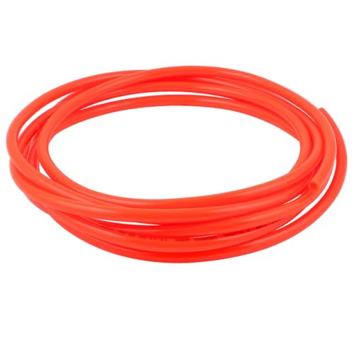 Vanky Industry 5m Red Flexible Polyurethane Tubing PU Fuel Gas Line Tube 6.5mm/10mm