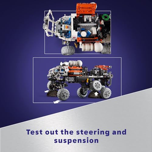 LEGO Technic Mars Crew Exploration Rover Building Set, Space Gift for Boys and Girls, Science Project, NASA Inspired Toy, Advanced Building Kit for Kids Ages 10 and Up, 42180