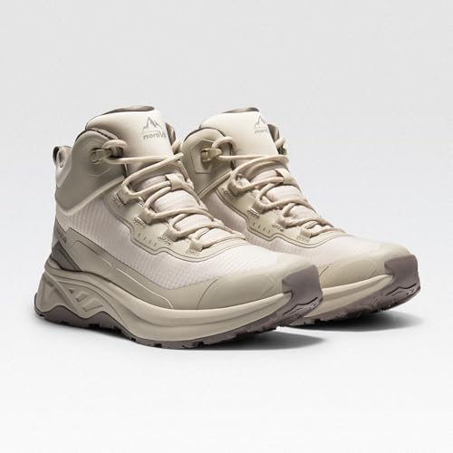 NORTIV 8 Women's Lightweight Hiking Boots Waterproof Trekking for Outdoor,Size 11,Khaki,SNHB241W