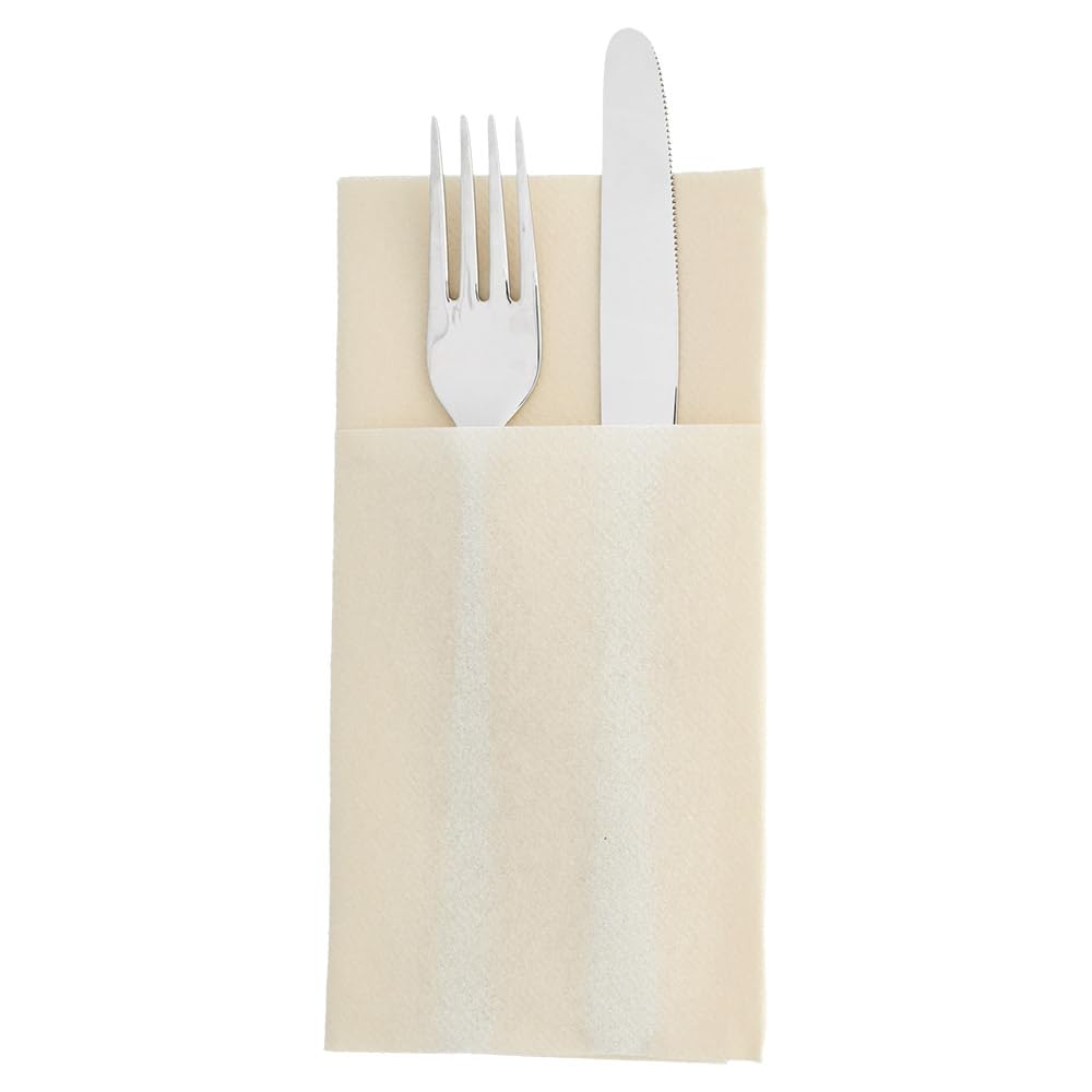 García de Pou 169.39 Servilletas Canguro, 55 G/M2, 40 x 40 cm, 720 unidades, Marfil