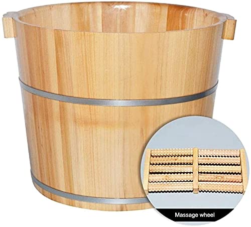 Bañera de pies de madera maciza tamaño grande miniatura 5
