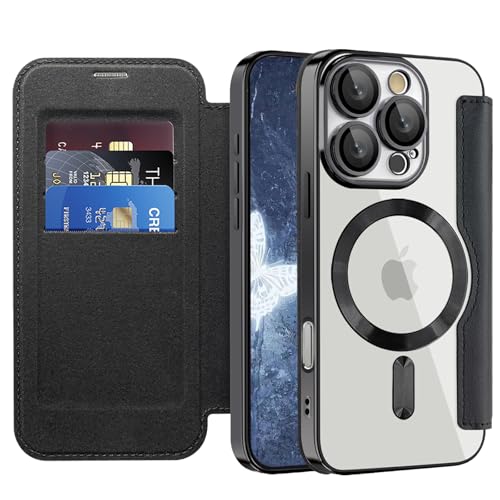 Coque portefeuille iPhone 16 Pro MagSafe pour protéger votre écran et vos cartes bancaires
