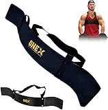 Onex Universal Bíceps Isolator Arm Blaster Bíceps Developer Original Gold. Este aislador de bíceps de gimnasio está diseñado para mejorar la posición adecuada durante el entrenamiento de bíceps. Estamos seguros de que los bíceps están trabajando de manera efectiva y eficiente. Es ajustable para un ajuste personalizado y cuenta con cuello acolchado.