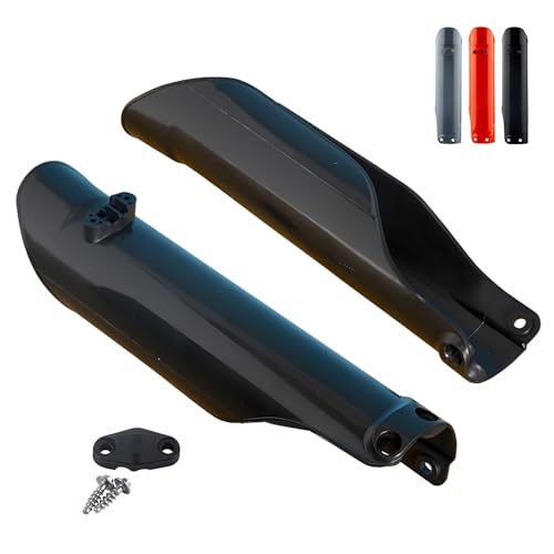 Motorcycle Front Fork Protector Covers Fork Guards for 125-500 SX XC XCF EXC 125-501 FC TC EC EX 2016-2022 (Black)
