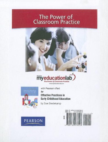 Amazon.com: Effective Practices in Early Childhood Education ...