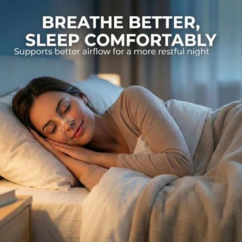 Image of Nose Strips for Breathing by Massner, Large Breath Strips for Sleeping, Snoring Support, Stuffy Nose and Congestion Relief - Better Night Airflow, 50 Nasal Strip