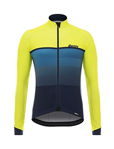 Santini Epic, Maglia Uomo, Giallo Fluo, M