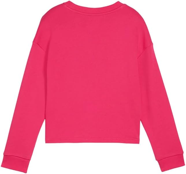 PUMA Kids Girls Power Crew Neck Sweatshirt Casual - Pink