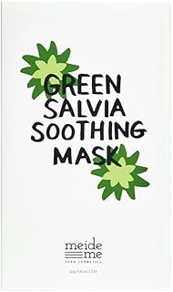 Paquete de hojas de mascarilla calmante verde...