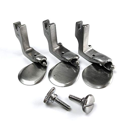 3 Pies dobladillo con rodillo para máquina industrial