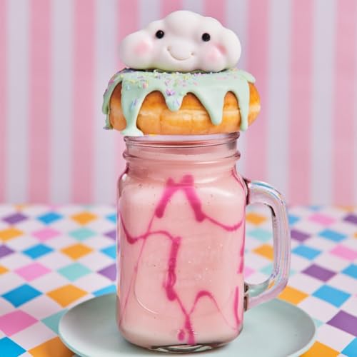 FunCakes Mix für Donuts, Backen Sie ganz einfach Ihre eigenen Donuts zu Hause in der Friteuse oder im Ofen, Halal. 500 g.