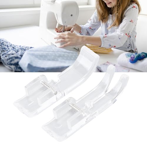 Pies prensatelas transparentes para máquina de coser miniatura 2