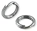 River Guide Supply Premium Stainless Steel Split Rings Made in USA (#3 Heavy Duty)