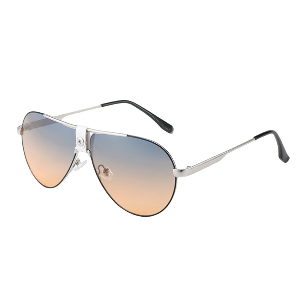 Occhiali da sole vintage con montatura in metallo, occhiali da sole da donna, occhiali da sole da uomo, moda di lusso