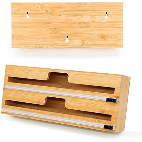 Bamboo Cling Film and Foil Dispenser Cover