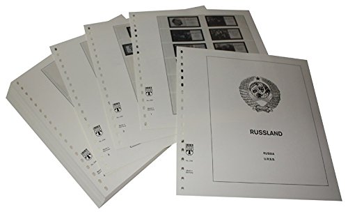 Feuilles pré-imprimées Russie LINDNER 1970-1973 album de collection