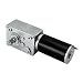 uxcell DC 12V 30RPM Worm Gear Motor 20kg-cm Reversible High Torque Speed Reduce Turbine Electric Gearbox Motor 8mm Shaft