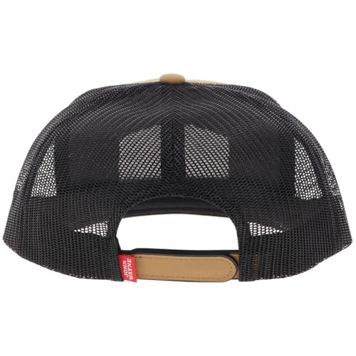 Image of HOOEY John Wayne Trucker Hat - Adjustable Snapback, Breathable Mesh Baseball Cap