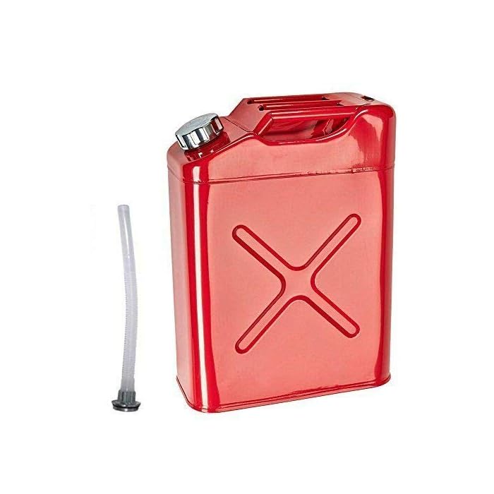 Buy HYGRAD BUILT TO SURVIVE 20L 5 Gallon Steel Fuel Gasoline Petrol Diesel Water Jerry Can Tank