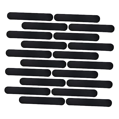 WRITWAA 20 Piezas de Sudor para Gorras Almohadillas Desechables Absorbentes Forros Autoadhesivos para Sombreros para Béisbol y Ejercicio Rápido Secado y Alta Adhesión