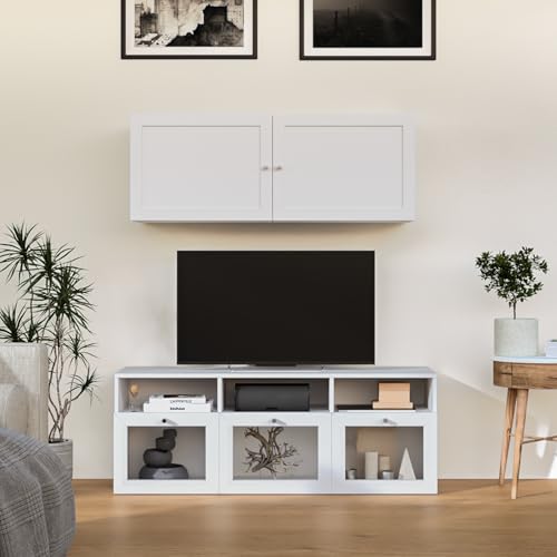 Image of Home Centre | Soho Small TV Unit | Engineered Wood, Multipurpose Cabinet | White | 1 Year Warranty