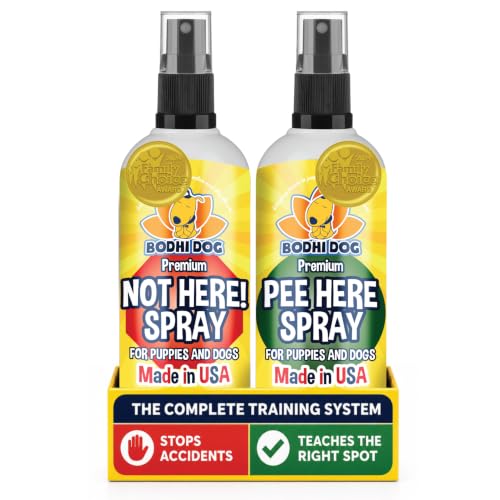 Image of Bodhi Dog Potty Training Complete System - Not Here + Pee Here Sprays Bundle - Stops Marking & Teaches The Right Spot (Bundle)