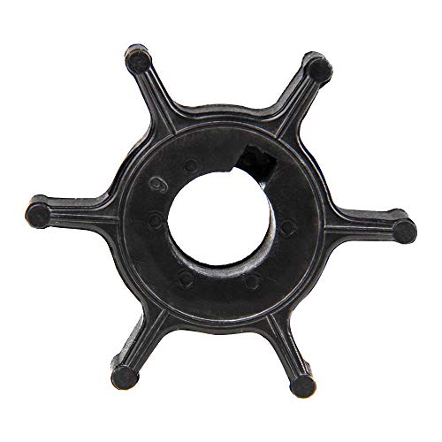 Big-Autoparts Neoprene Impeller For Yamaha Outboard Motor Water Pump 6E0-44352-00-00 6Eo-44352-003 4Hp, Nylon Shaft #TOP2