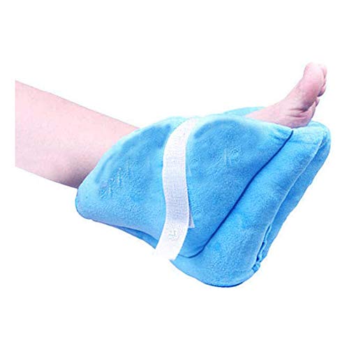 1 Piece Foot Support Pillow-Heel Cushion Protector Pillow for Relieveing Foot Pressure，Blue