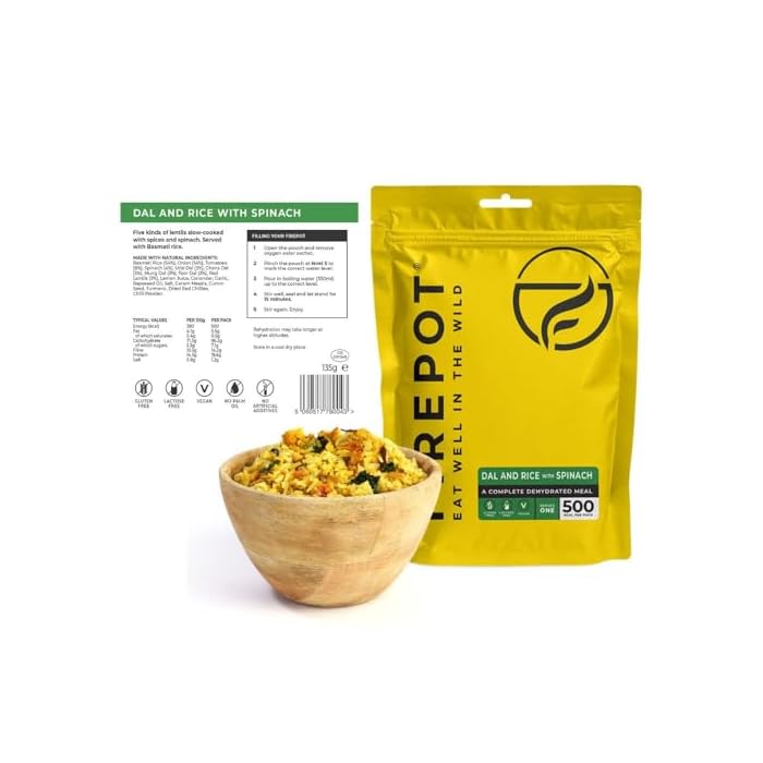 Firepot Vegan Ration Expedition Pack 5 Meal - Image 4