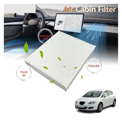 Filtre d'habitacle PM2.5 compatible Audi A3 S3 Q3 Seat 6RD820367 - 2