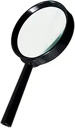 Lupa de Aumento Lente de 80mm Com Cabo Zoom de 8x Para Leitura