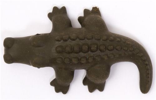 Gomma x cancellare coccodrillo marrone di Iwako