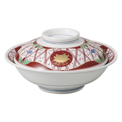 Amazon｜蓋向 錦華陽紋8.0骨むし [24.3 x 12.5cm] 【料亭 旅館