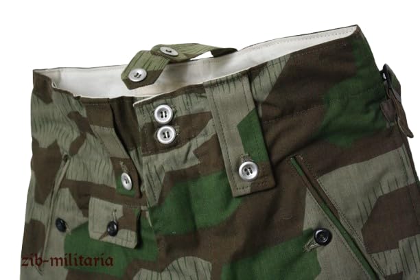Zib Militaria WH - Pantaloni da campo M40, colore: mimetico