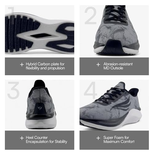 Swift Running Celer Men's Lightweight Running Shoes Comfortable Sneakers for Walking, Daily Runs, and All-Day Wear3