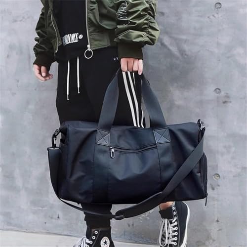 Travel Duffels Handbag Travel Bag Men's Large Capacity Short Distance Business Trip Travel Luggage Bag Lightweight Training Bag Business Travel Bag2