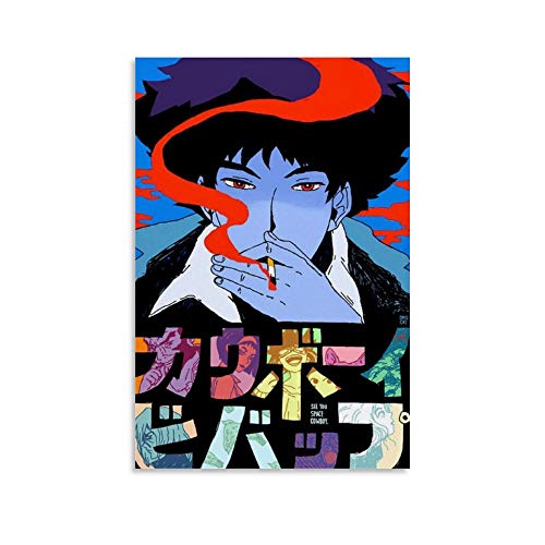 ALEW Pster de Omocat Cowboy Bebop en lienzo y arte de pared, impresin moderna, para decoracin de dormitorio familiar, 40 x 60 cm